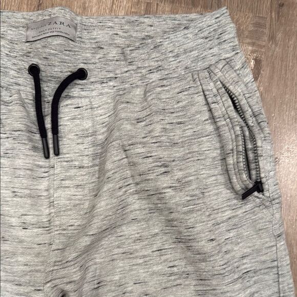 Gray Jogger Pants with Black Accents - Picture 2 of 8